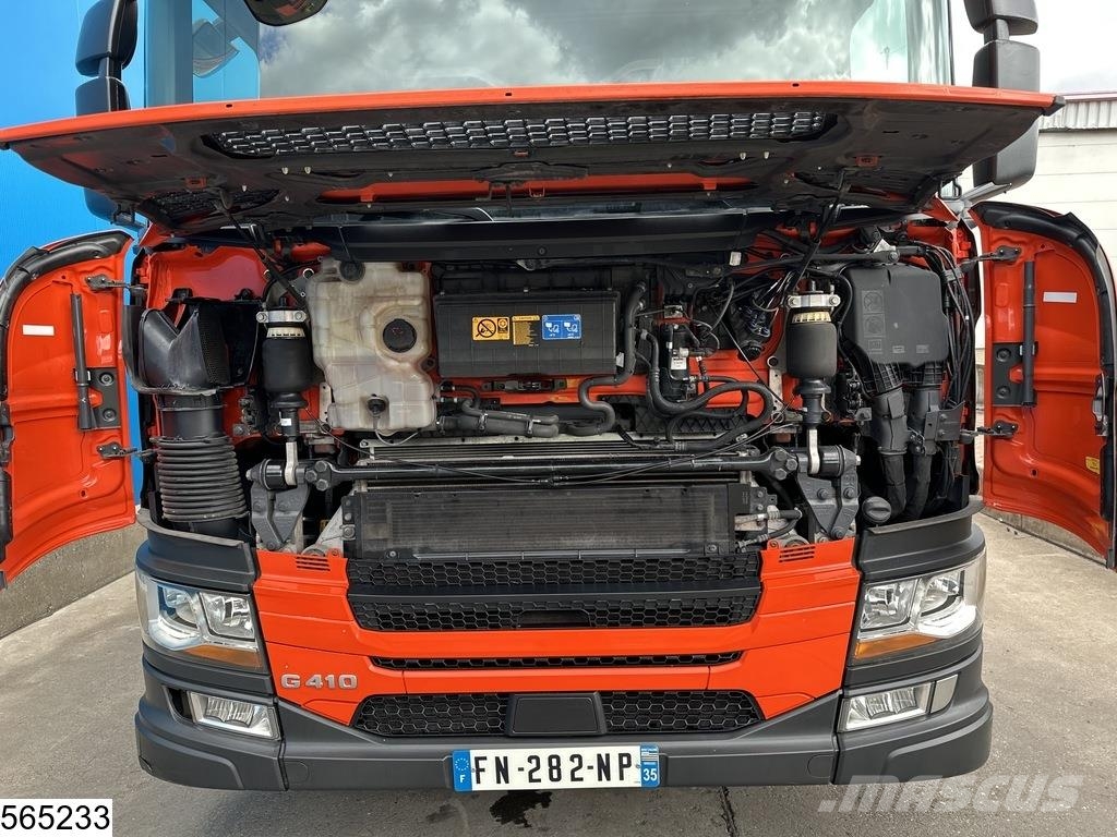 Scania G 410 EURO 6d, CNG, 6x2, Retarder, Hiab 덤프 트럭
