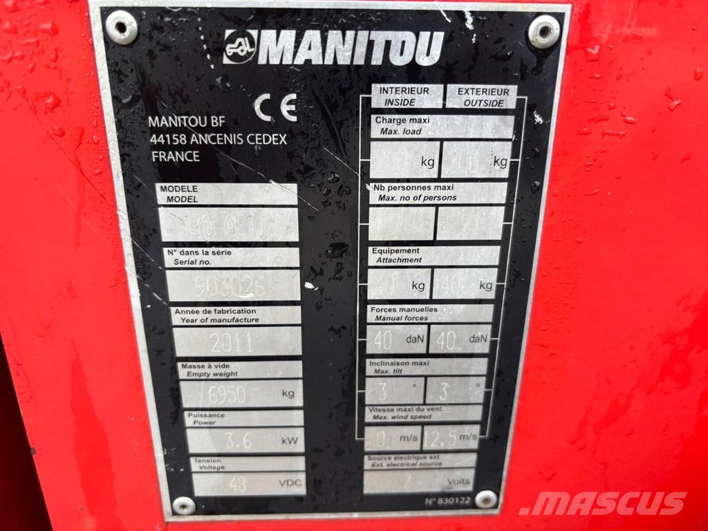 Manitou 170AETJ Plataformas elevatórias articuladas