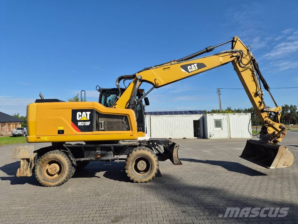 CAT M 318 F Ratiniai ekskavatoriai