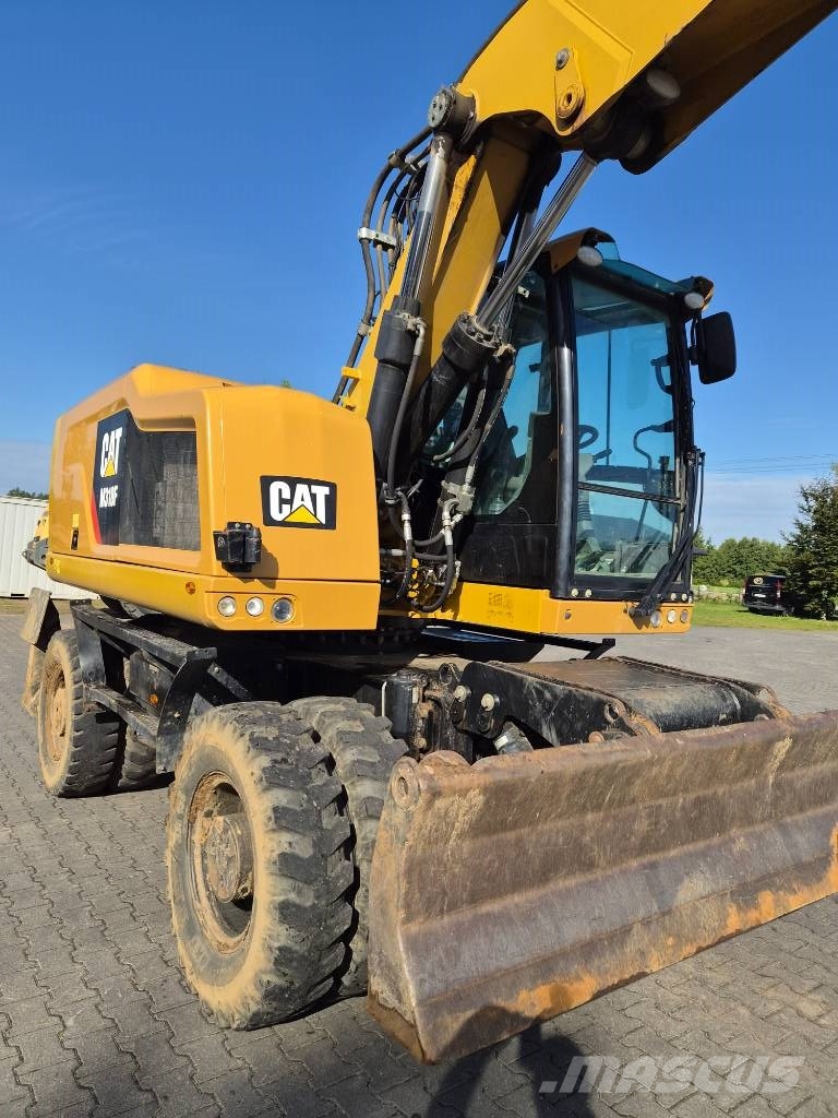 CAT M 318 F Ratiniai ekskavatoriai