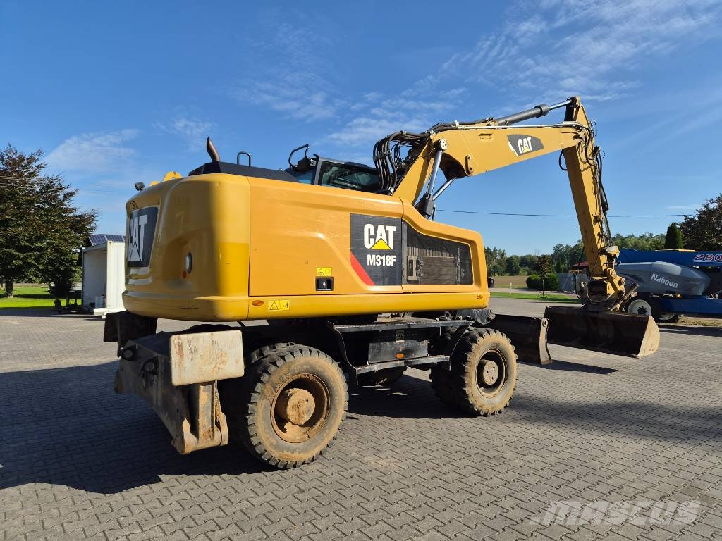 CAT M 318 F Ratiniai ekskavatoriai