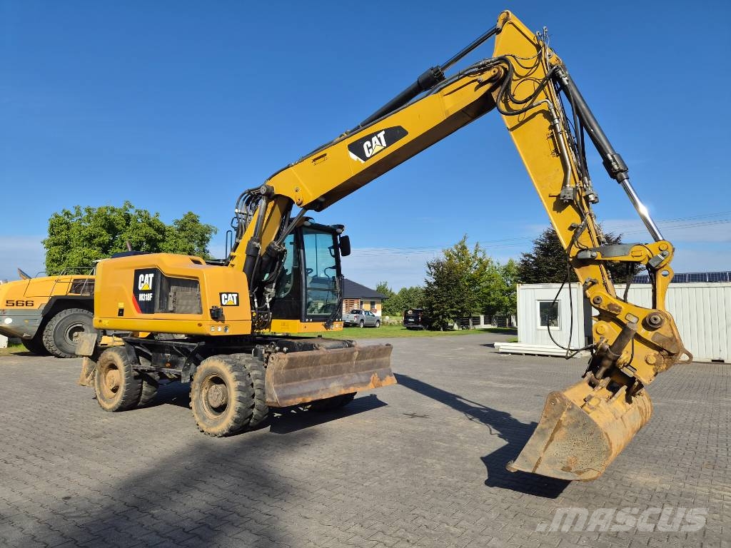 CAT M 318 F Ratiniai ekskavatoriai