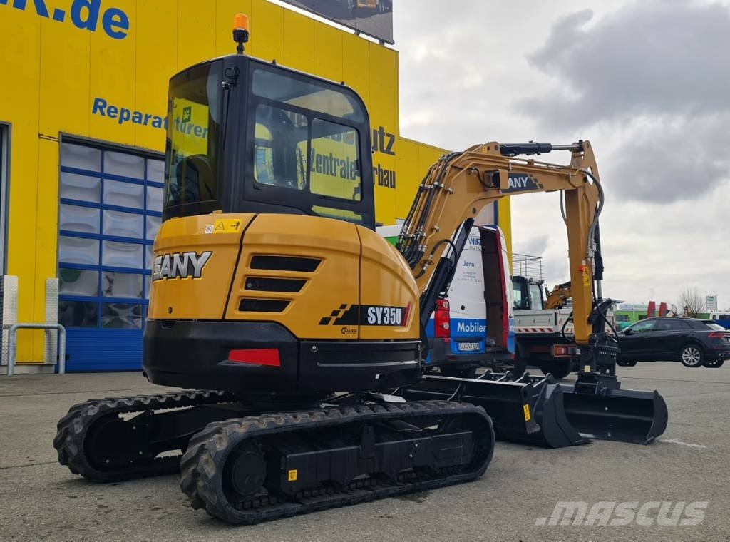 Sany SY 35 U/C 3.9to Nullheck AC Auto-idling Garantie Miniexcavadoras