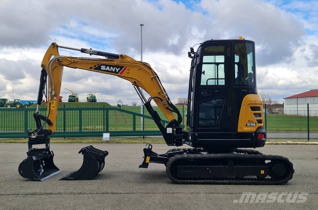 Sany SY 35 U/C 3.9to Nullheck AC Auto-idling Garantie Miniexcavadoras