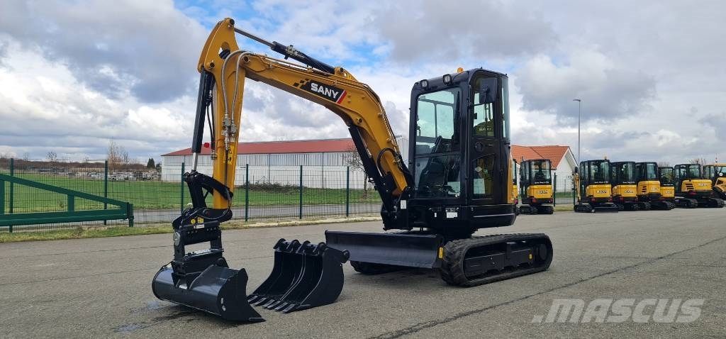 Sany SY 35 U/C 3.9to Nullheck AC Auto-idling Garantie Miniexcavadoras