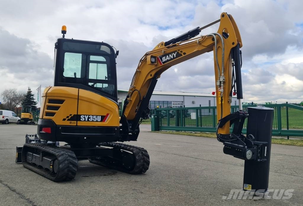 Sany SY 35 U/C 3.9to Nullheck AC Auto-idling Garantie Miniexcavadoras