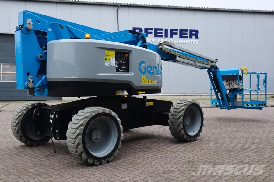 Genie Z60/37FE Hybrid, 4x4 Drive, 20m Working Height, 11 Leddede bomlifter