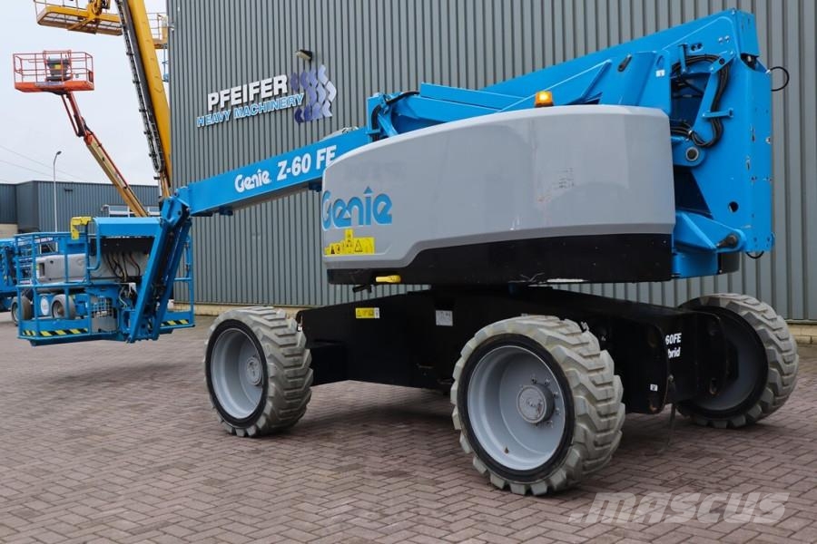 Genie Z60/37FE Hybrid, 4x4 Drive, 20m Working Height, 11 Leddede bomlifter