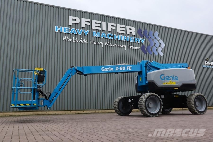 Genie Z60/37FE Hybrid, 4x4 Drive, 20m Working Height, 11 Leddede bomlifter