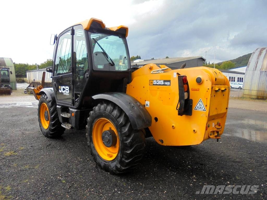 JCB 535-125 Hiviz 伸缩臂叉装车|叉装车