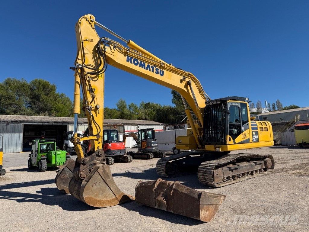 Komatsu PC 240 NLC Crawler excavators
