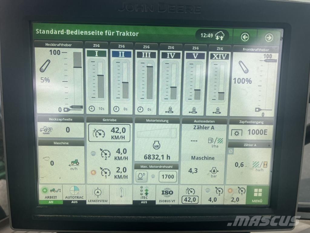 John Deere 6250R Traktorji