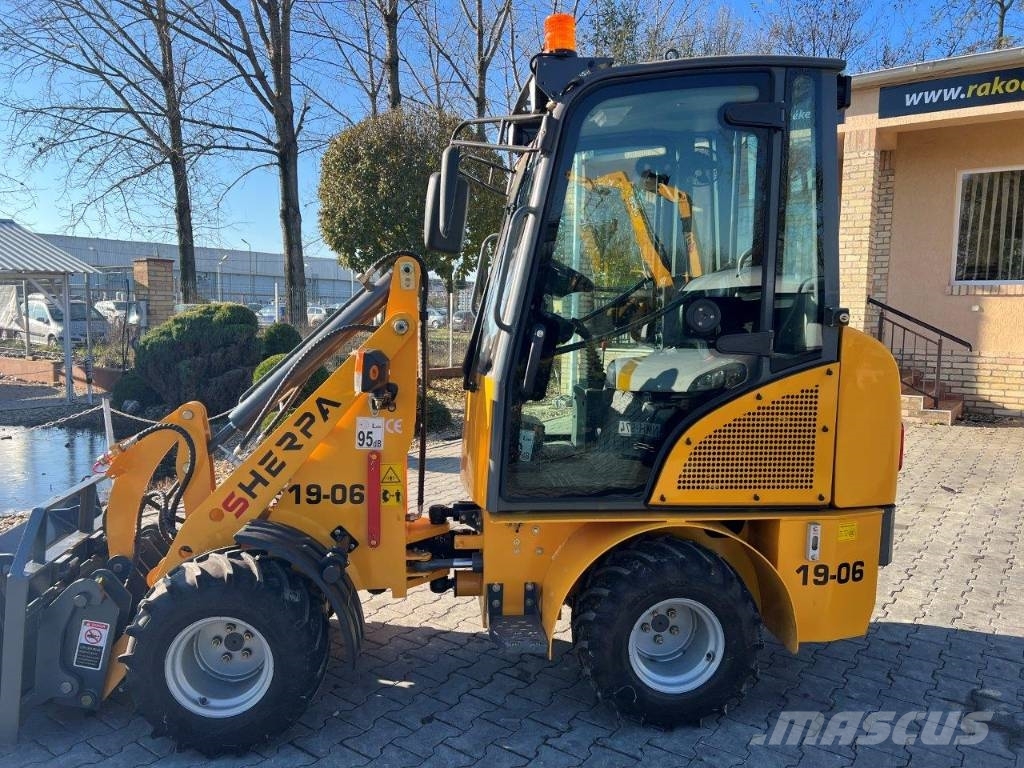 Sherpa 19-06 Homlokrakodó Kubota Motor Zárt Fülke Kompaktlader