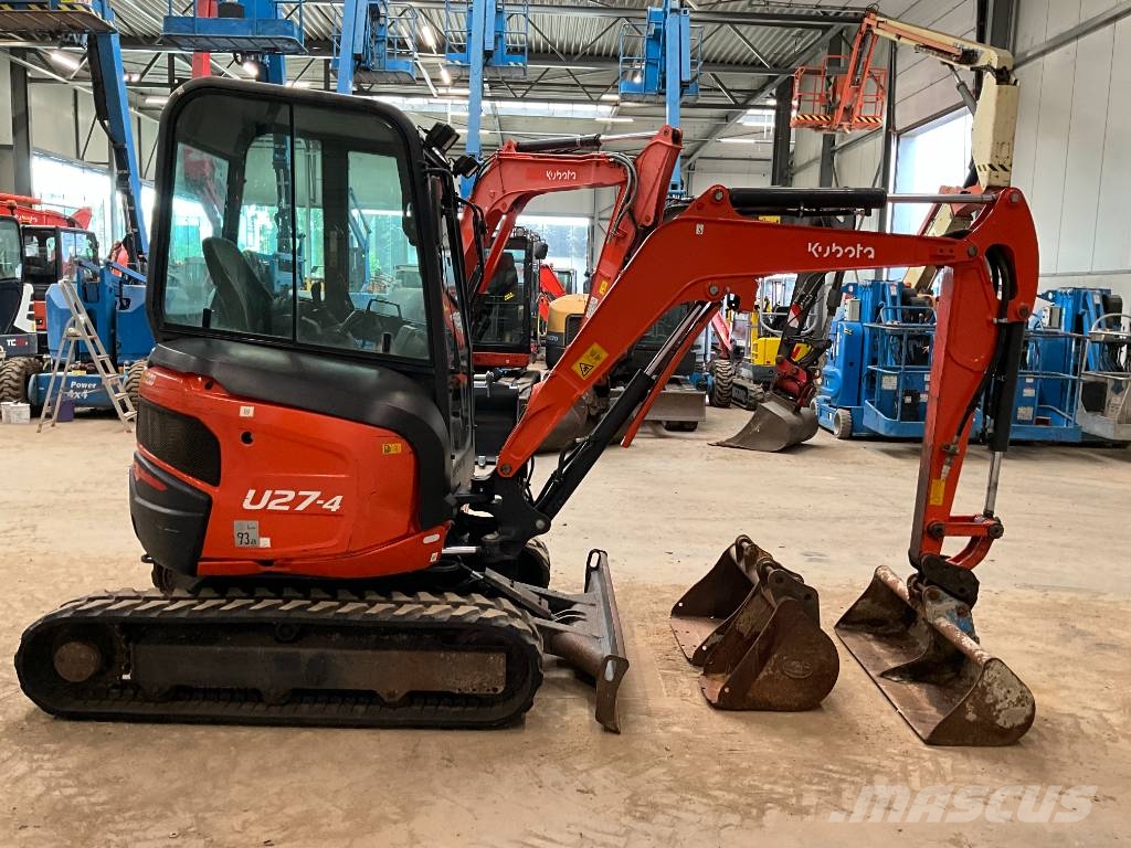Kubota U 27-4 Minigraafmachines < 7t