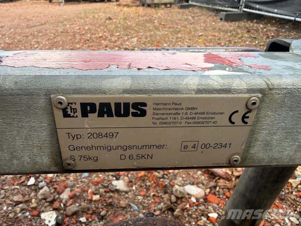 Paus 18 WH 18 WH Egyéb felvonók és állványok