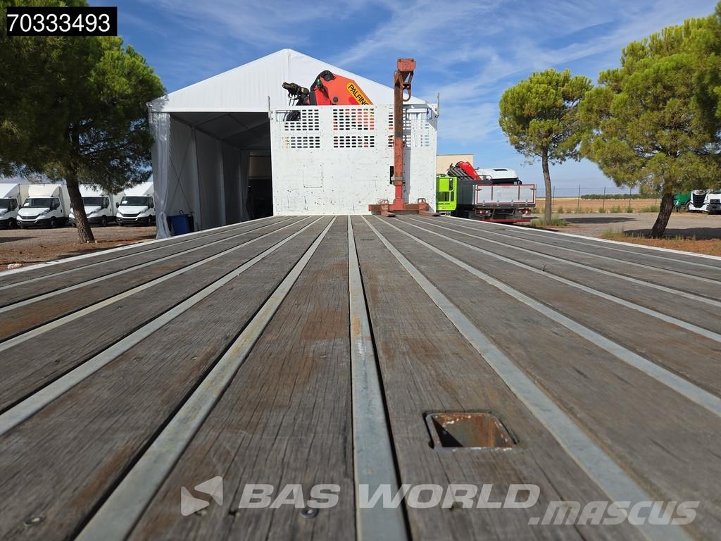 Volvo FMX 410 6X2 Grua Palfinger PK 23001-EH Mando Caja شاحنات مسطحة/مفصلية الجوانب