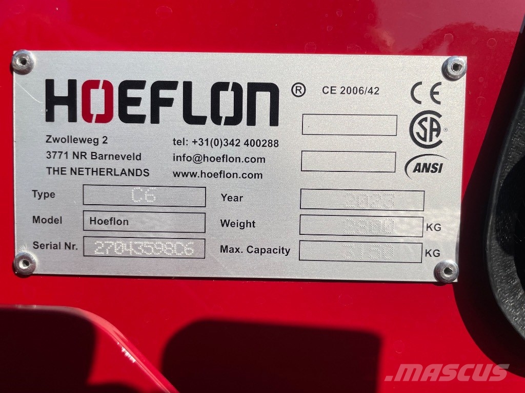 Hoeflon C 6 SOLD Mini dźwigi