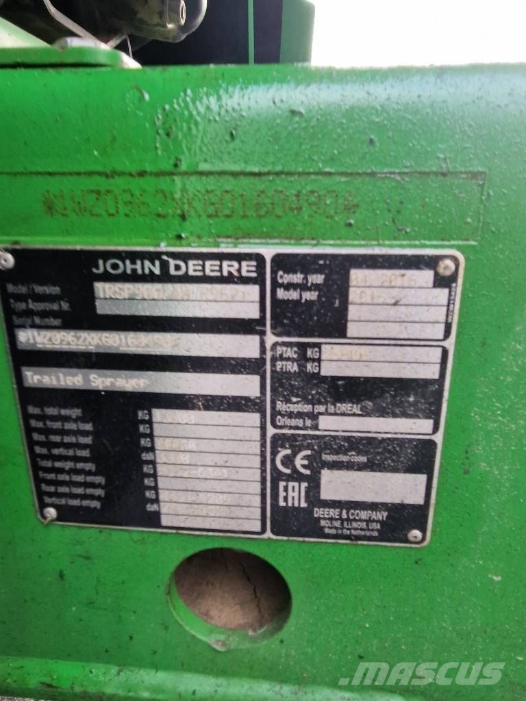 John Deere R 962 i Haagispritsid