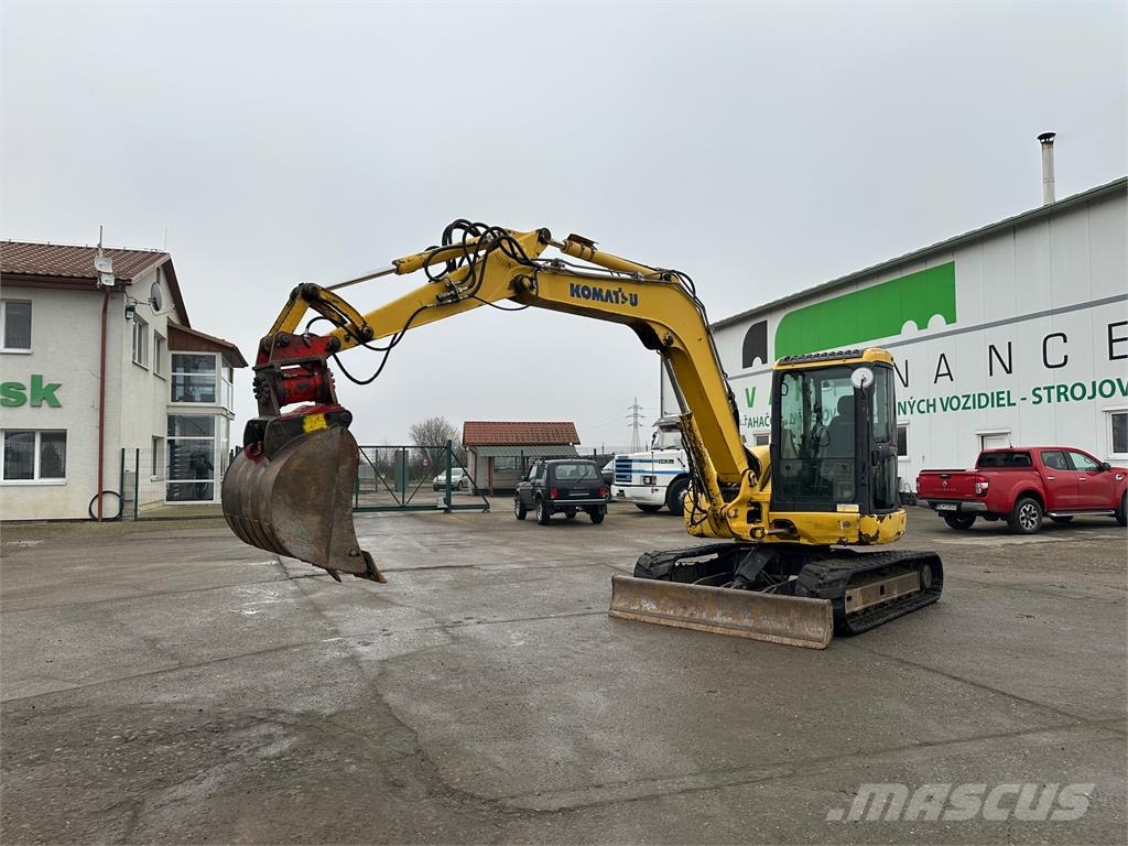 Komatsu PC 80 MR-3 excavator vin 112 Φορτωτές με ερπύστριες