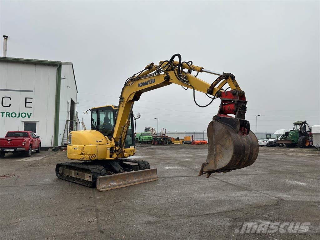 Komatsu PC 80 MR-3 excavator vin 112 Φορτωτές με ερπύστριες