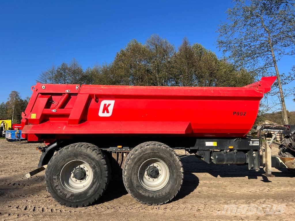 Kröger MUP 20HP مقطورات قلابة