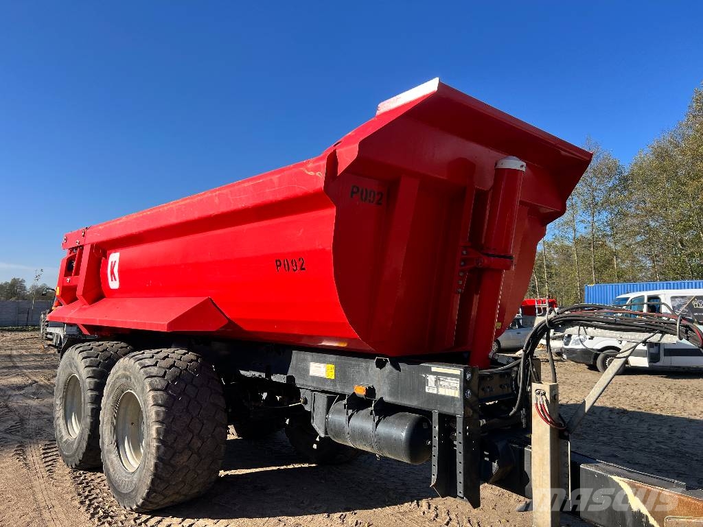 Kröger MUP 20HP مقطورات قلابة