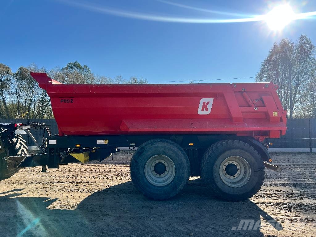 Kröger MUP 20HP مقطورات قلابة