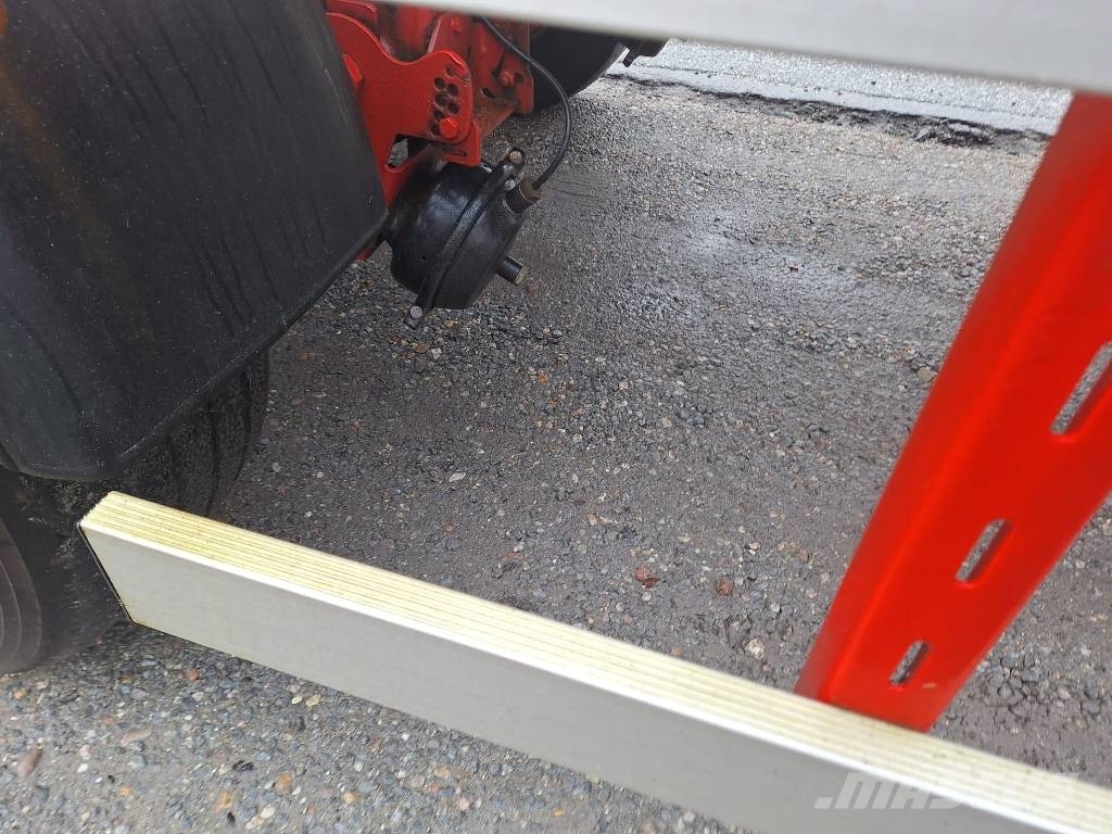 Lecitrailer 3 akslet containertrailer نصف مقطورات حاويات