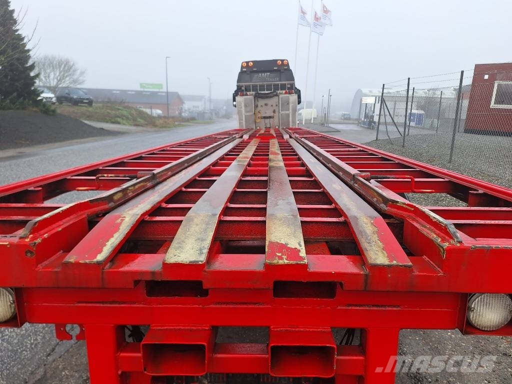 Lecitrailer 3 akslet containertrailer نصف مقطورات حاويات