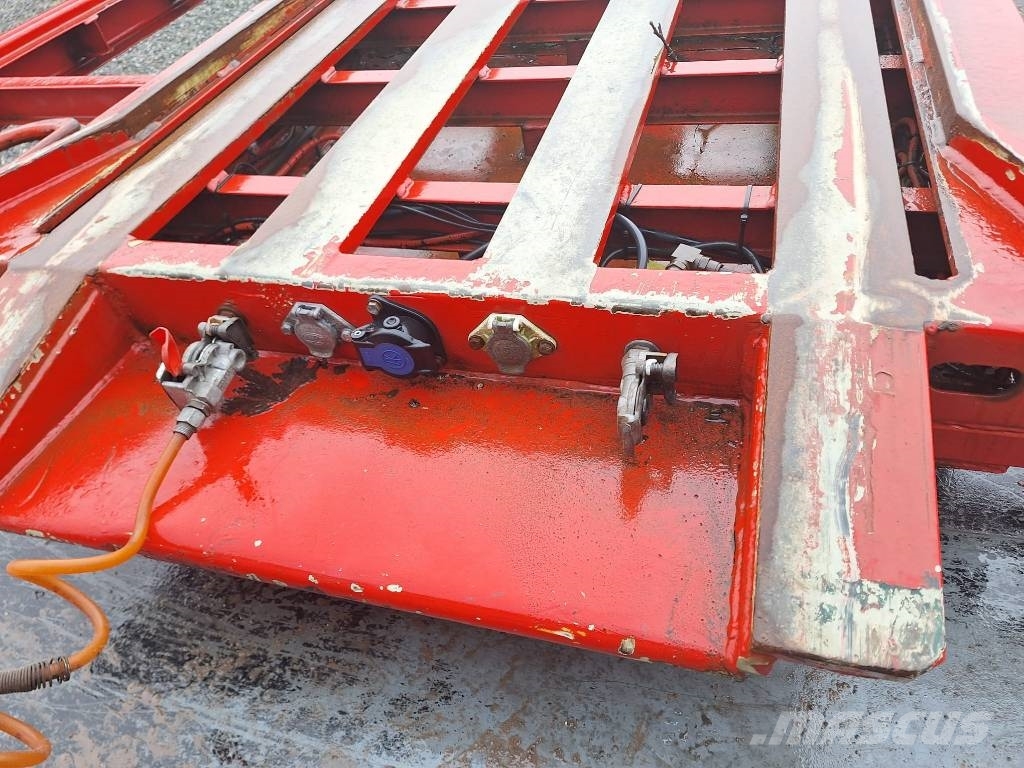 Lecitrailer 3 akslet containertrailer نصف مقطورات حاويات