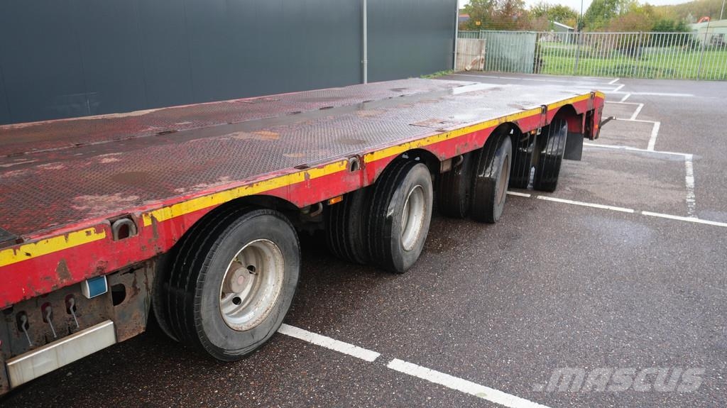 Nooteboom 4 axle semi low loader 670cm extendable Diepladers