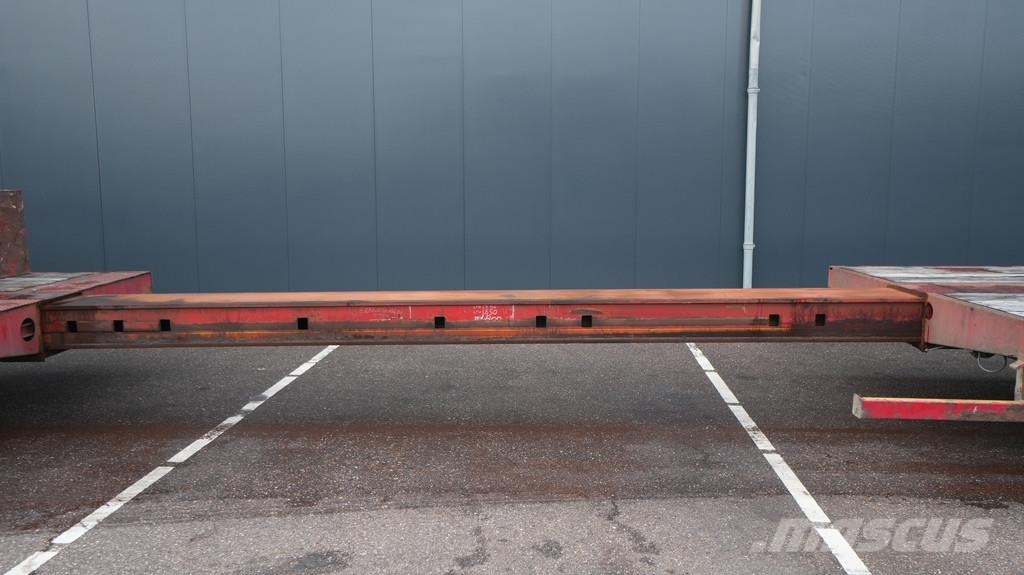 Nooteboom 4 axle semi low loader 670cm extendable Diepladers