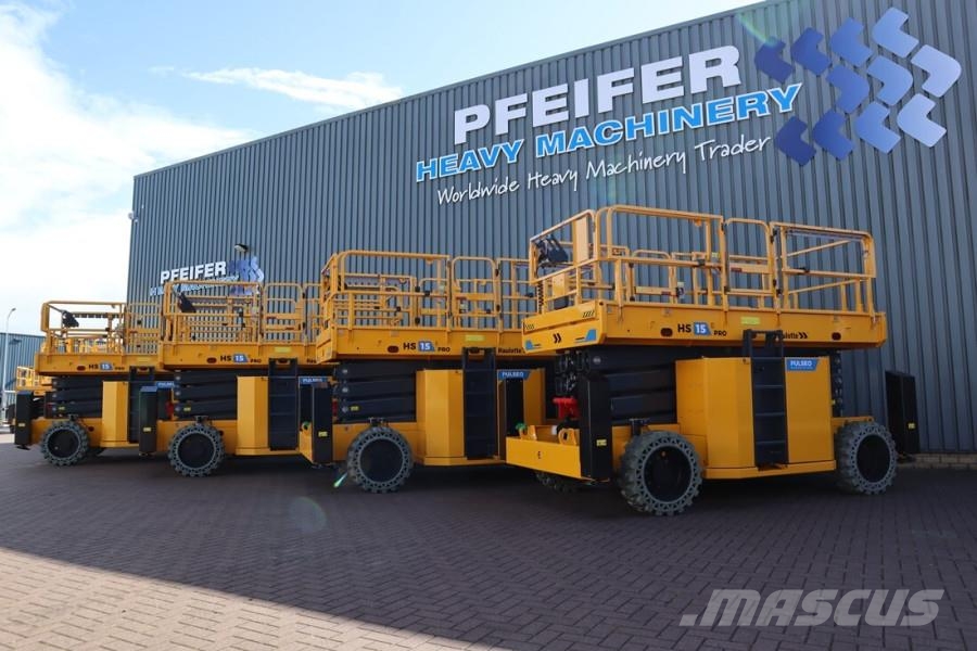 Haulotte HS15EPRO Valid Inspection, Full Electric 4x4 Drive Saksilavat