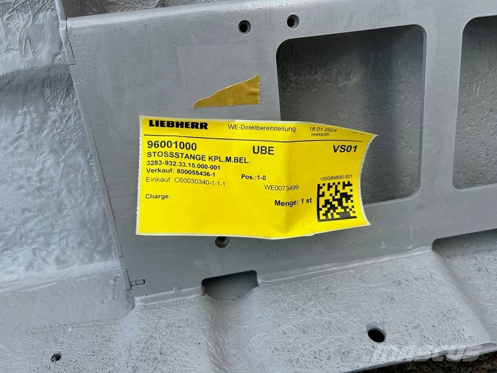 Liebherr Front Bumper to suit LTM1040-2.1 / LTM1030-2.1 Rezervni deli in oprema za dvigala