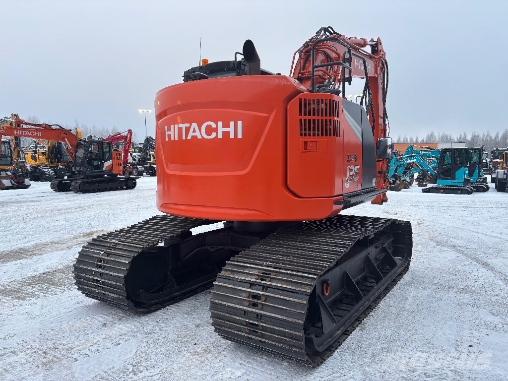 Hitachi ZX 135 US-7 / HW-Metsäalusta, Rasvari, Stage V حفارات زحافة