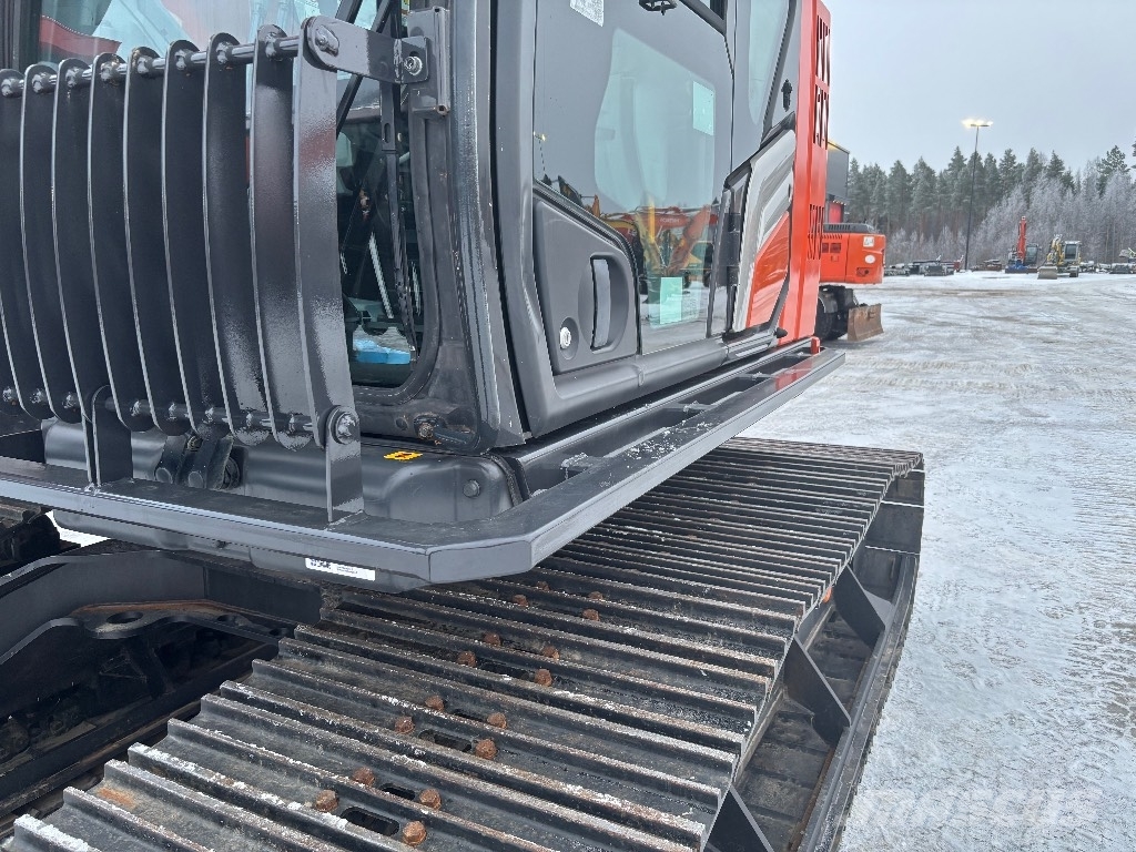 Hitachi ZX 135 US-7 / HW-Metsäalusta, Rasvari, Stage V حفارات زحافة