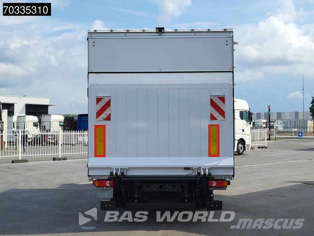 Iveco Eurocargo 75E190 4X2 8tonner 1000kg Tailgate Autom Camiones caja cerrada