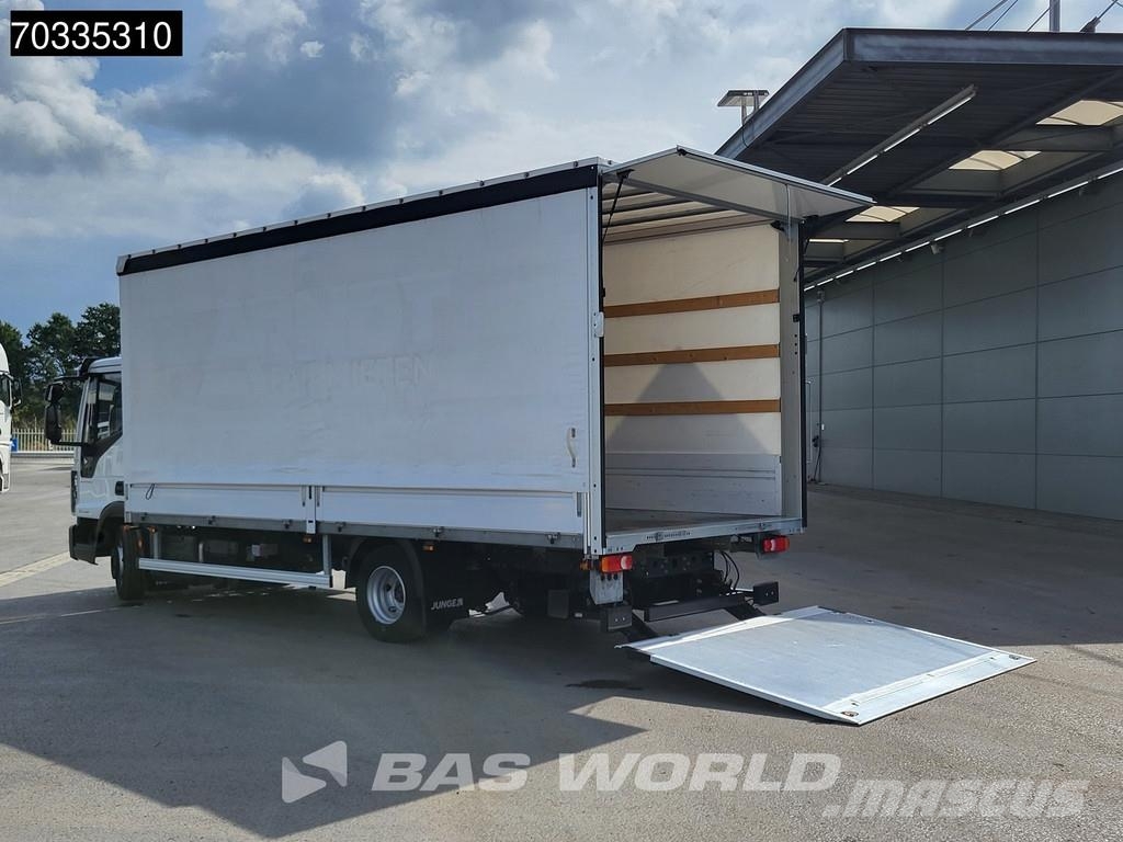 Iveco Eurocargo 75E190 4X2 8tonner 1000kg Tailgate Autom Box trucks