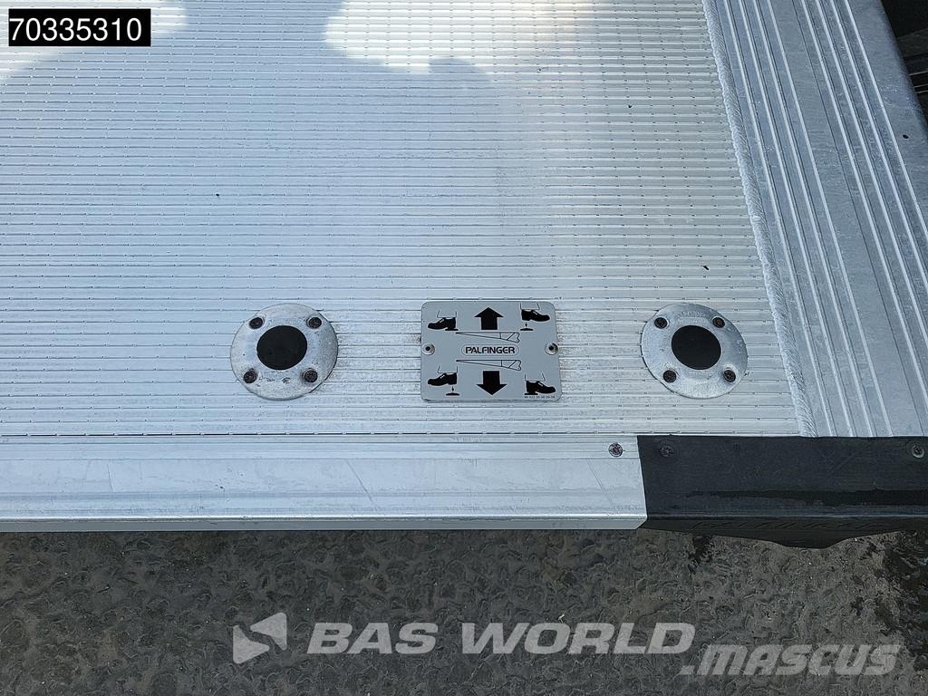 Iveco Eurocargo 75E190 4X2 8tonner 1000kg Tailgate Autom Camiones caja cerrada
