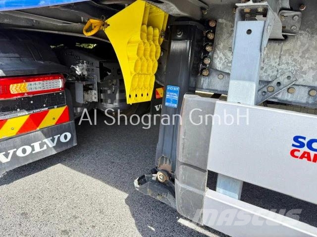 Schmitz Cargobull /EDSCHA/3 x Achsen SAF/278Tkm نصف مقطورات بباب جانبي