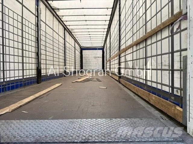 Schmitz Cargobull /EDSCHA/3 x Achsen SAF/278Tkm نصف مقطورات بباب جانبي