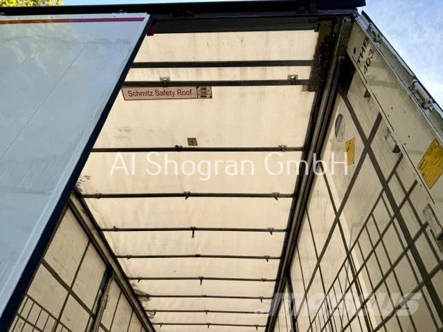 Schmitz Cargobull /EDSCHA/3 x Achsen SAF/278Tkm نصف مقطورات بباب جانبي