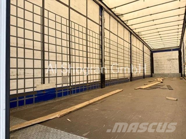 Schmitz Cargobull /EDSCHA/3 x Achsen SAF/278Tkm نصف مقطورات بباب جانبي