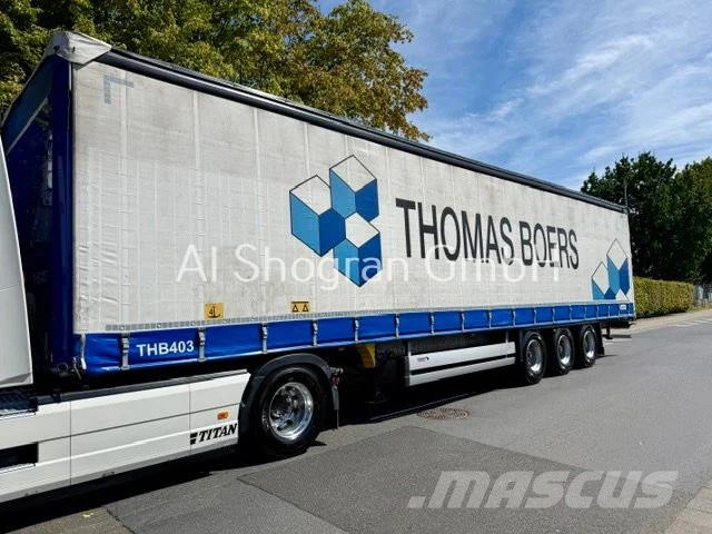 Schmitz Cargobull /EDSCHA/3 x Achsen SAF/278Tkm نصف مقطورات بباب جانبي