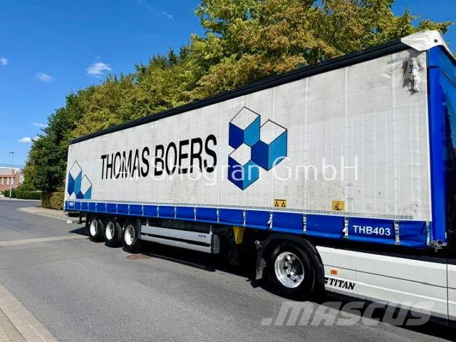 Schmitz Cargobull /EDSCHA/3 x Achsen SAF/278Tkm نصف مقطورات بباب جانبي