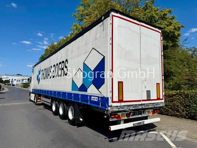Schmitz Cargobull /EDSCHA/3 x Achsen SAF/278Tkm نصف مقطورات بباب جانبي