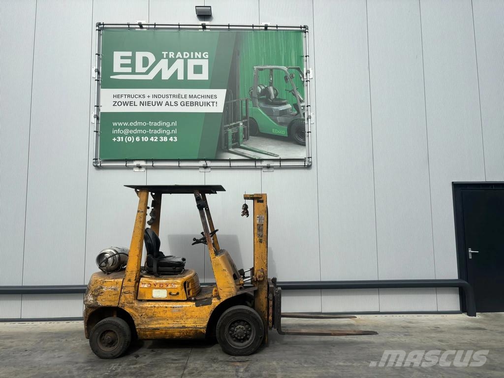 Toyota 2.5 Heftruck Carrelli elevatori GPL