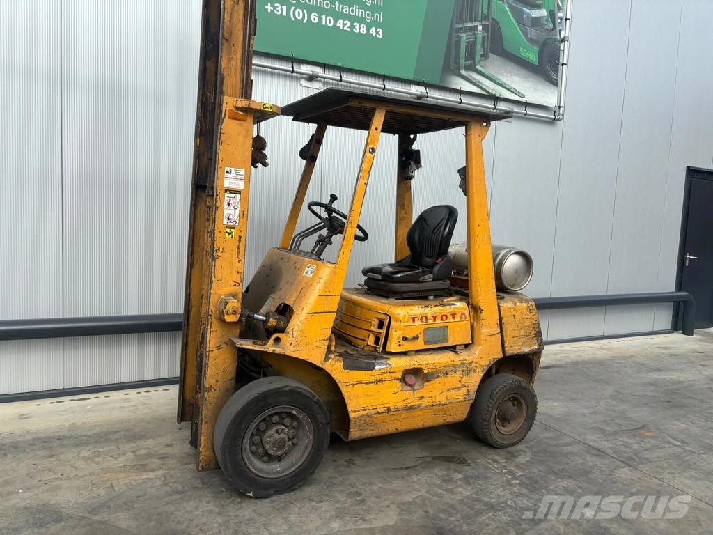 Toyota 2.5 Heftruck Carrelli elevatori GPL