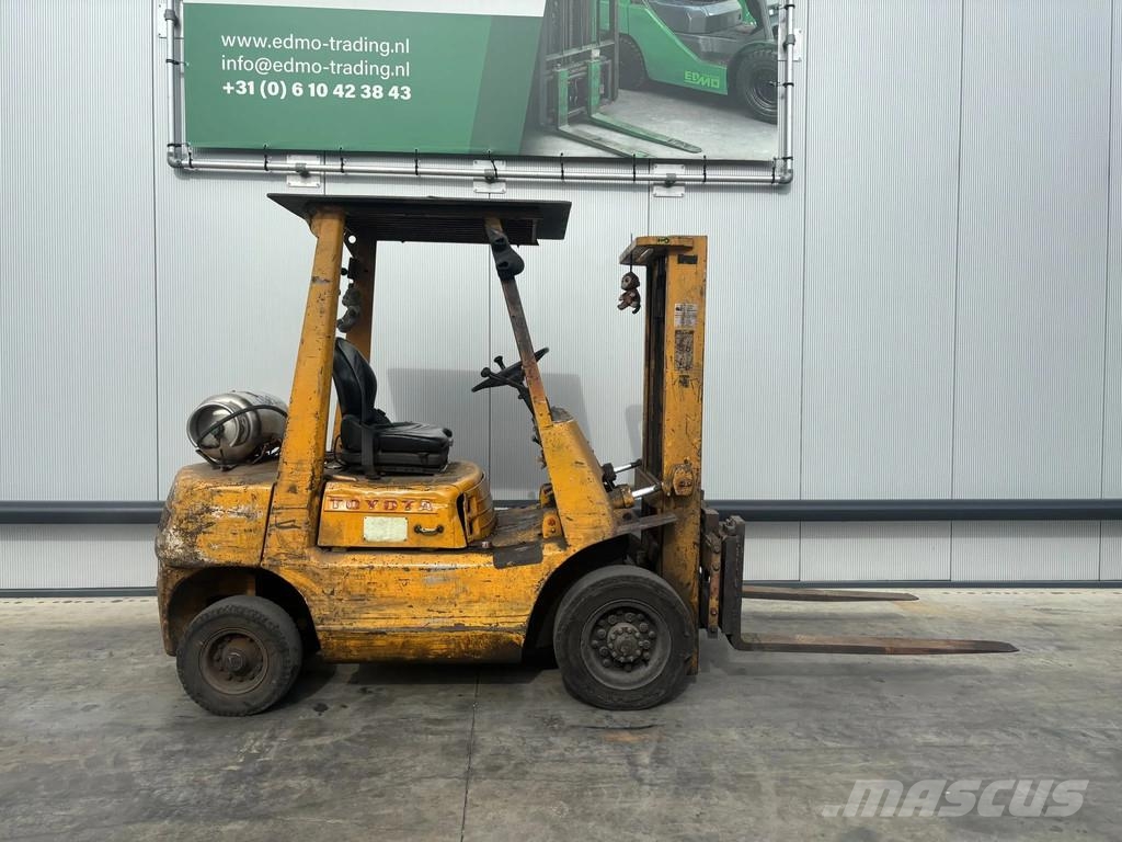 Toyota 2.5 Heftruck Diesel Gāzes autoiekrāvēji (LPG)