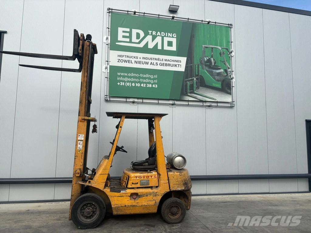 Toyota 2.5 Heftruck Diesel Gāzes autoiekrāvēji (LPG)